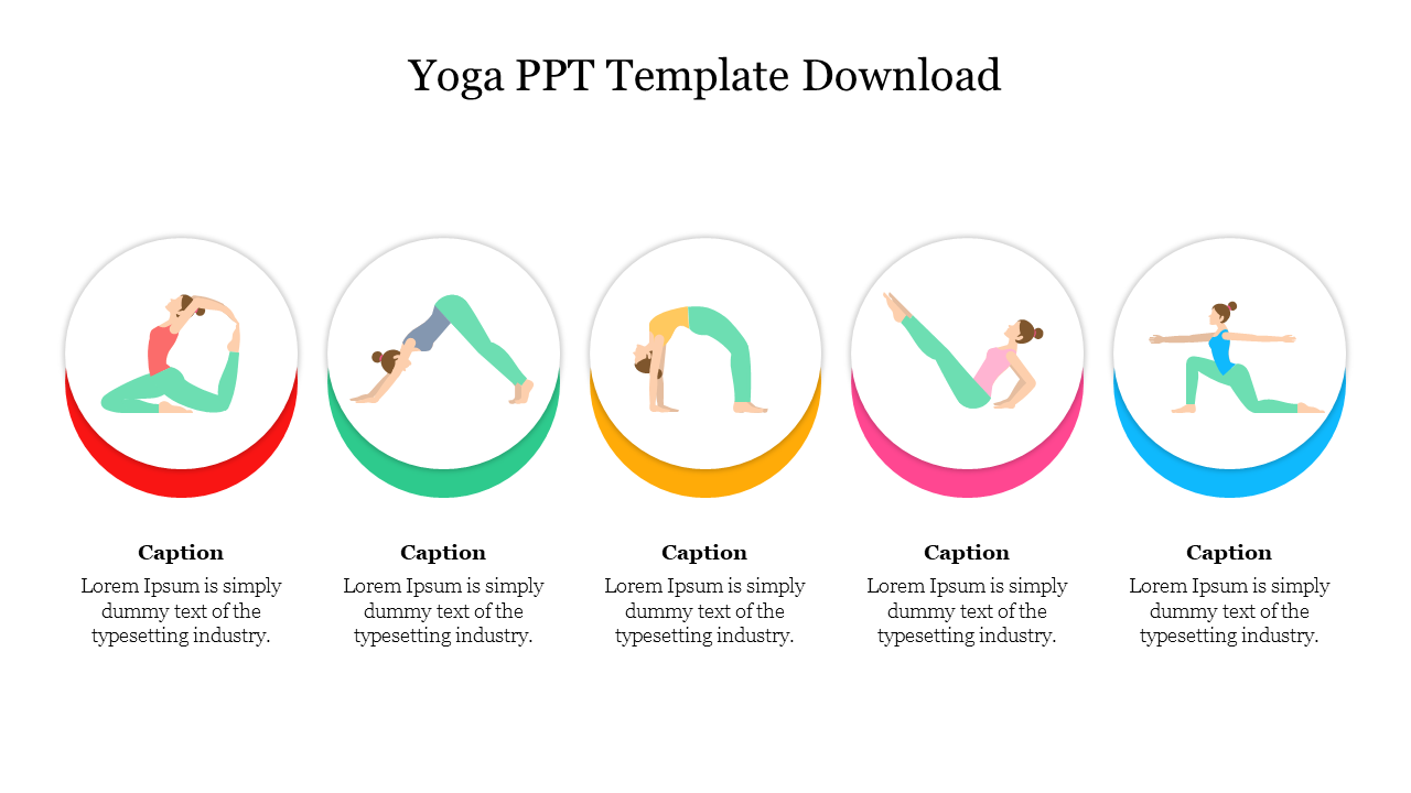 Innovative Yoga PPT Template Download Presentation